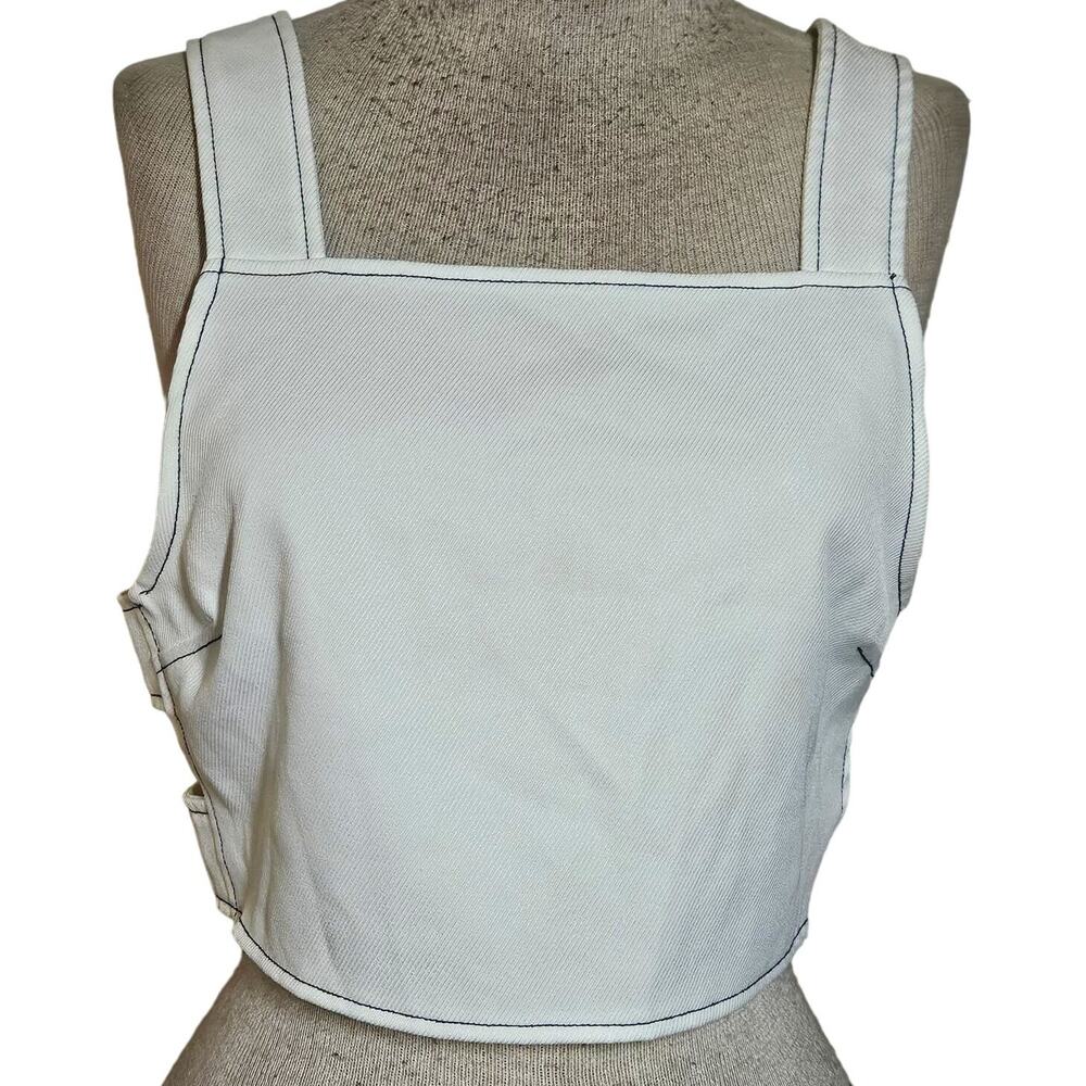 Sleeveless Crop Top Size Medium